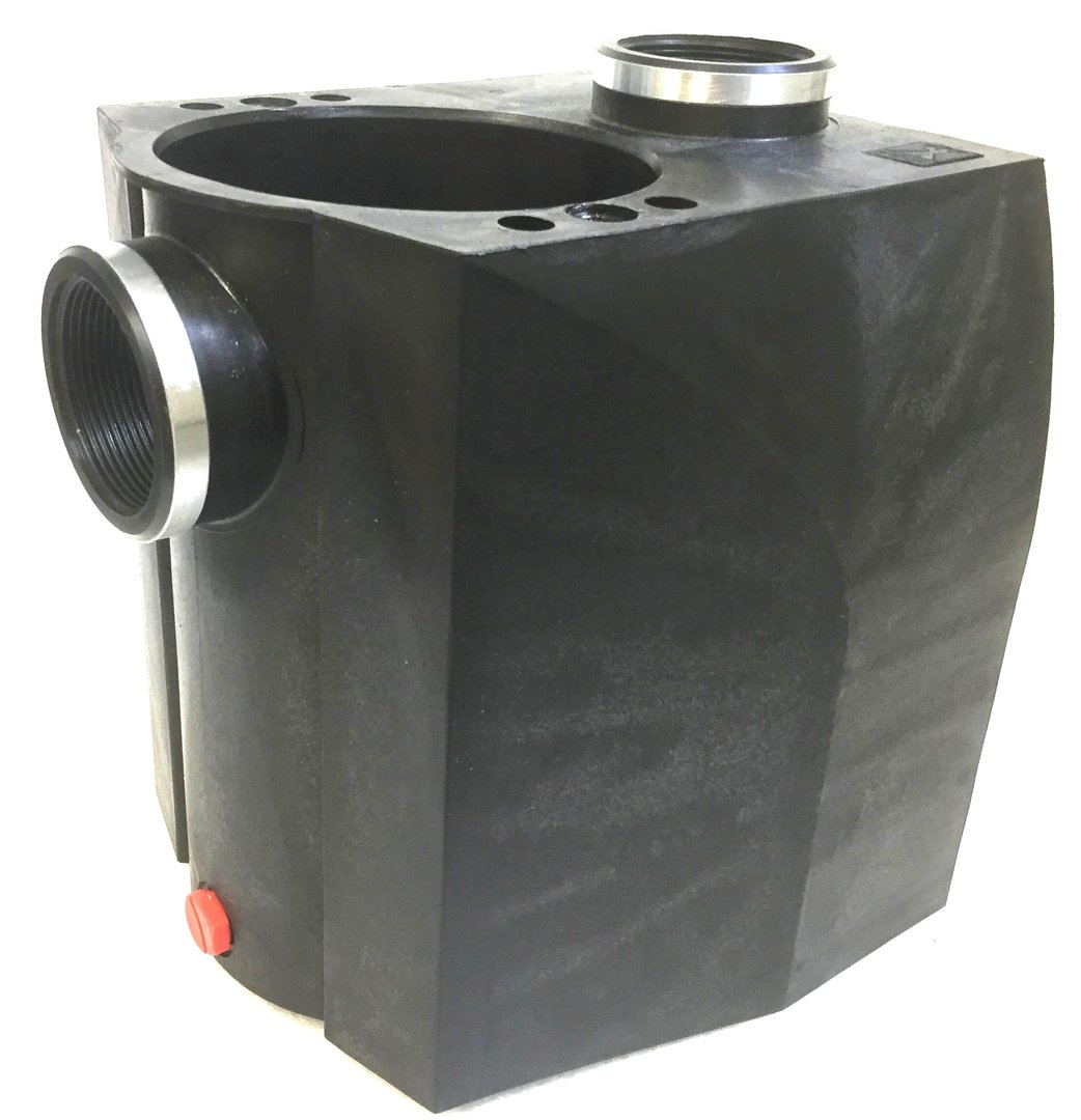 Gehäuse BADU 40/7 und 40/11 (schwarz)